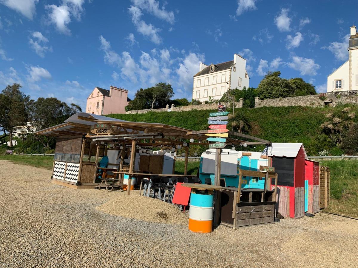 Duplex Vue Mer - Plage A 100M- 4 Lits - Parking Sous Sol Audierne Exterior foto